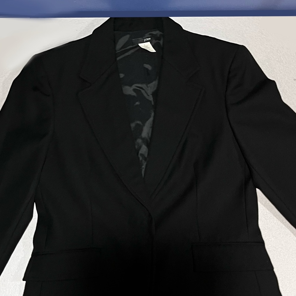 Vintage J Crew Women 8 Wool Blazer Made in Hungary